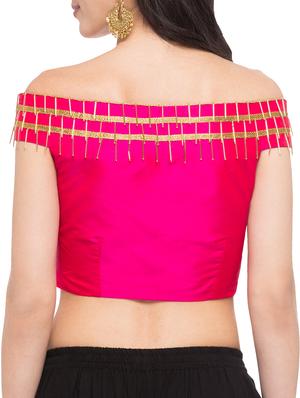 Golden embellished blouse - 15411604 - Standard Image - 3