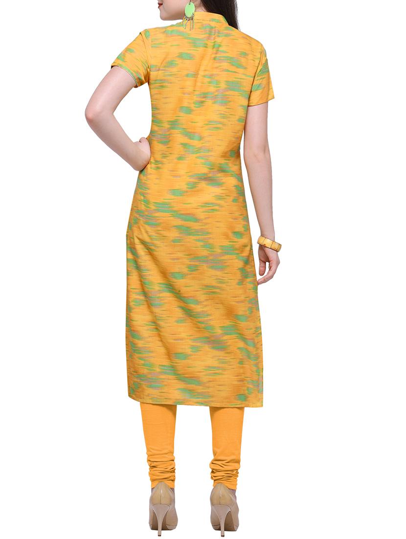 Printed straight kurta - 15411813 - Zoom Image - 3