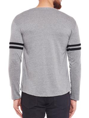 grey cotton t-shirt - 15411931 - Standard Image - 3