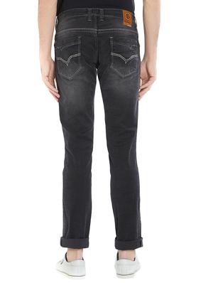 grey cotton washed jeans - 15412040 - Standard Image - 3