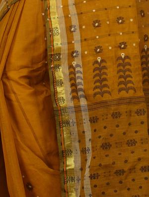 jacquard motif baluchari saree with blouse - 15412288 - Standard Image - 3