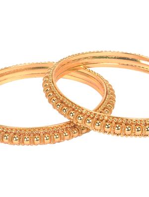 gold plated bangle - 15412554 - Standard Image - 3