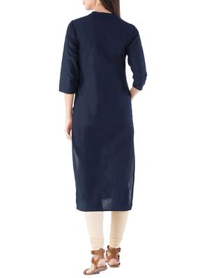 straight Printed kurta - 15412744 - Standard Image - 3