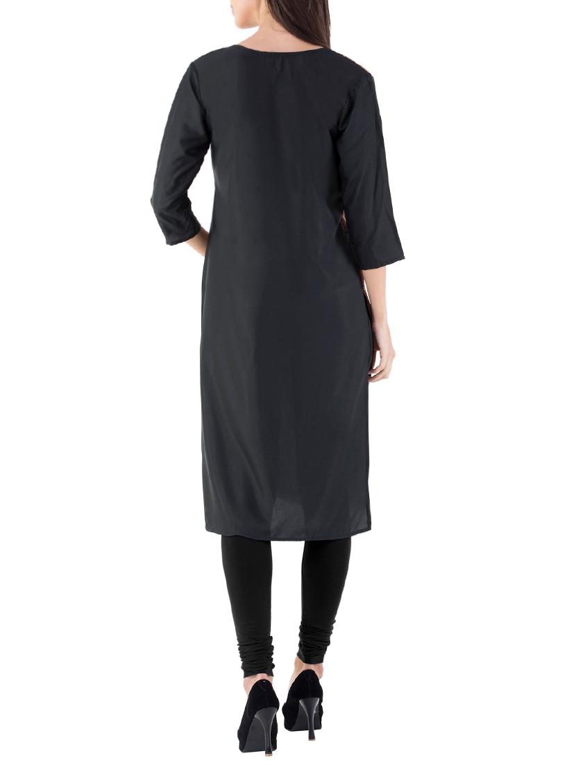 Stripes straight kurta - 15412746 - Zoom Image - 3