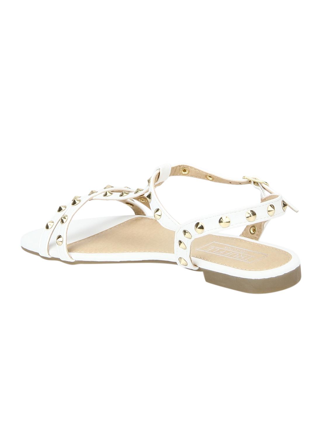 white ankle strap sandals - 15413161 - Zoom Image - 3