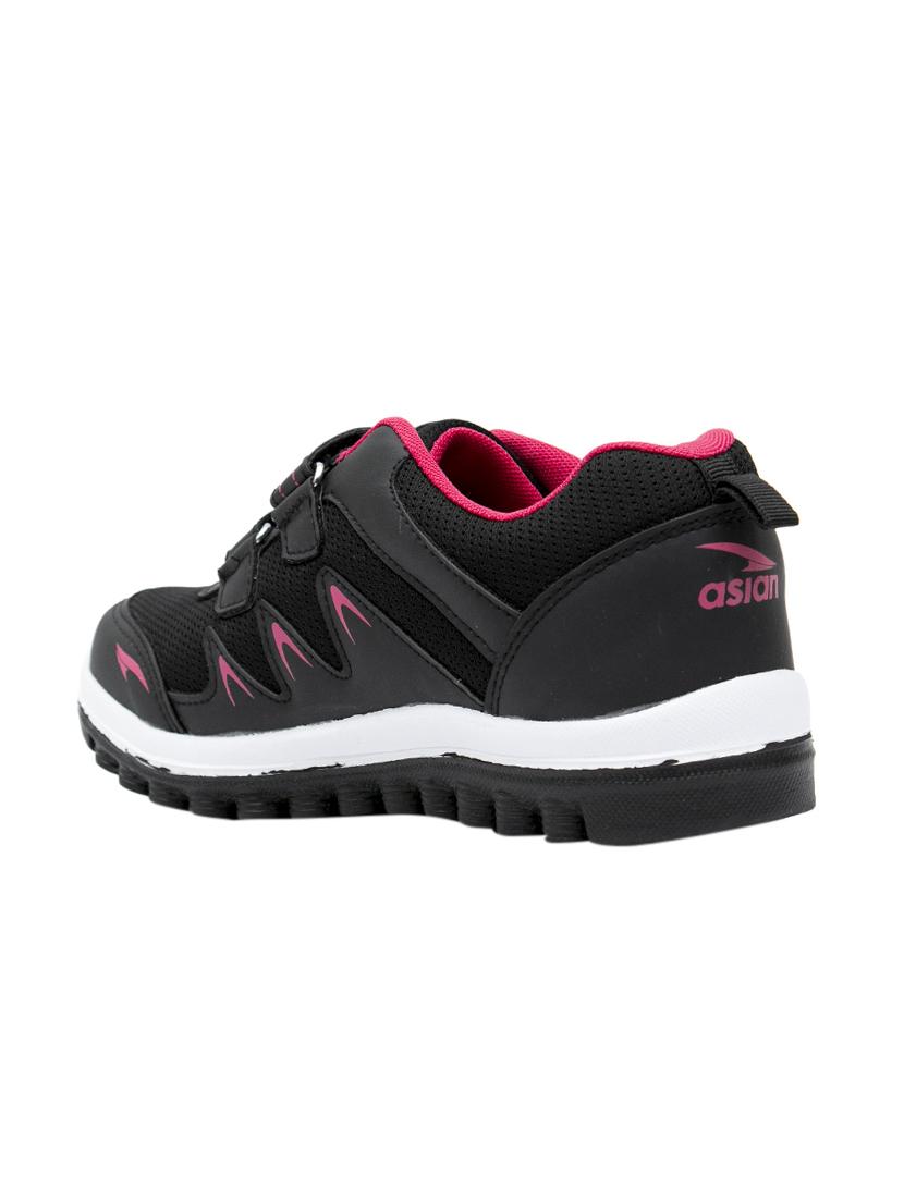 black slip on mesh sports shoes - 15413373 - Zoom Image - 3