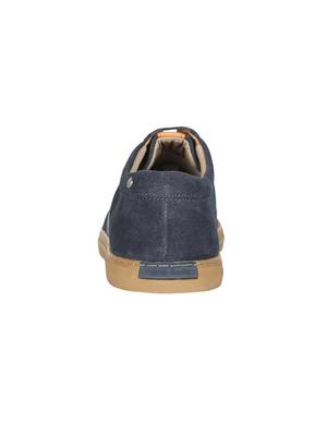 navy Suede lace up sneakers - 15413734 - Standard Image - 3