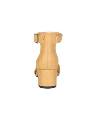 tan ankle strap sandals - 15413883 - Standard Image - 3