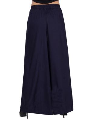 Flared solid palazzo - 15414305 - Standard Image - 3