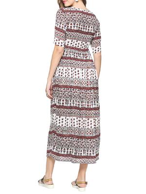 button down maxi dress - 15414489 - Standard Image - 3