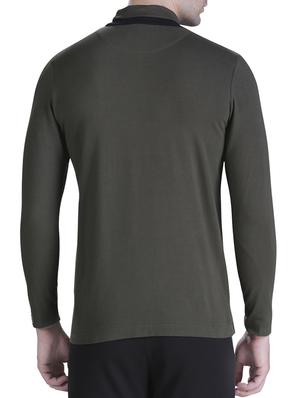green cotton t-shirt - 15414594 - Standard Image - 3