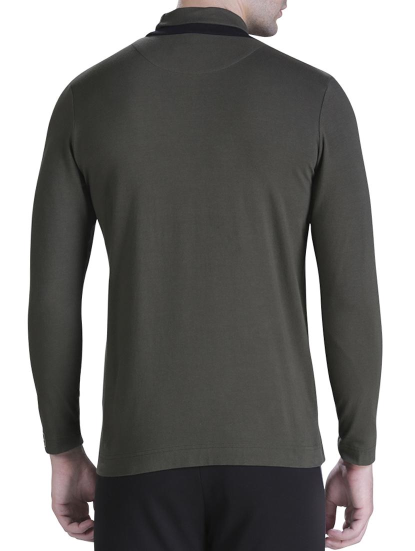 green cotton t-shirt - 15414594 - Zoom Image - 3