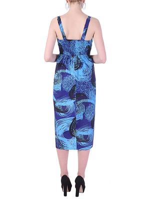cami neck a-line midi dress - 15414752 - Standard Image - 3
