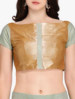 Floral embroidered saree with blouse - 15414979 - Standard Image - 3