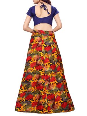 Printed flared lehenga - 15414989 - Standard Image - 3