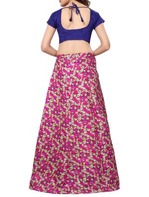 Printed flared lehenga - 15414991 - Standard Image - 3