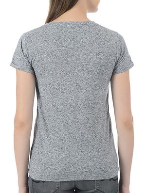 printed round neck tee - 15415264 - Standard Image - 3