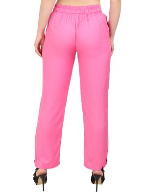 mid-rise straight palazzo - 15415533 - Standard Image - 3