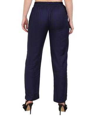 mid-rise straight palazzo - 15415570 - Standard Image - 3