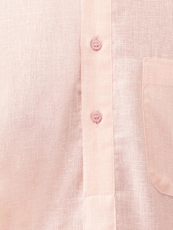 pink cotton kurta pyjama set - 15415919 - Zoom Image - 3