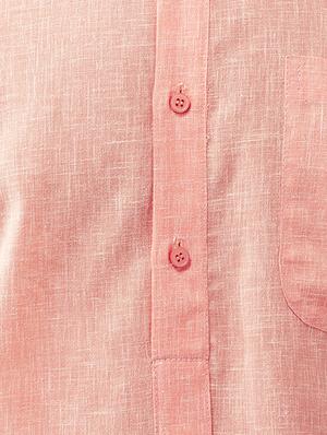 orange cotton kurta pyjama set - 15415924 - Standard Image - 3