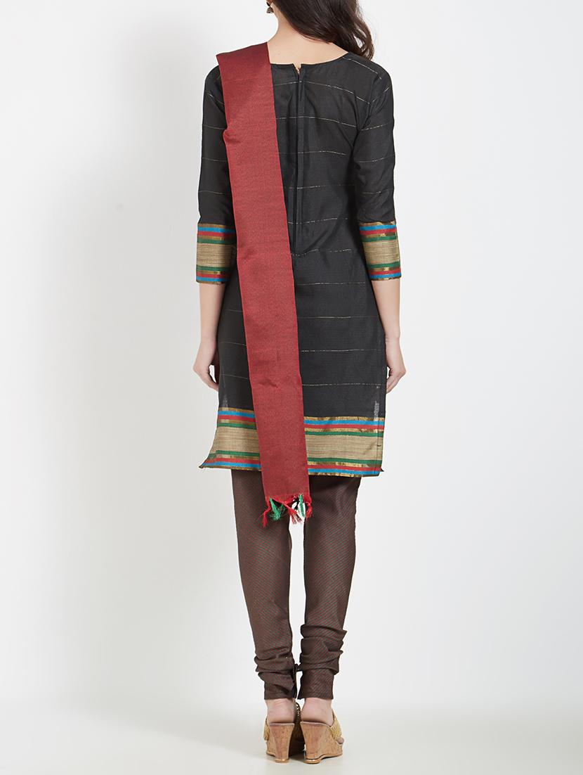 churidaar unstitched suit - 15416156 - Zoom Image - 3