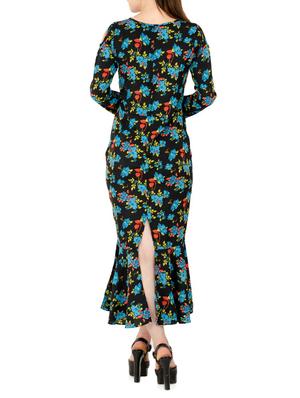 Fishcut floral maxi dress - 15416626 - Standard Image - 3