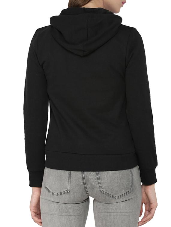 solid hooded sweatshirt - 15416642 - Zoom Image - 3