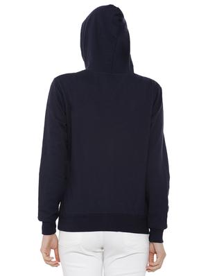 solid hooded sweatshirt - 15416666 - Standard Image - 3