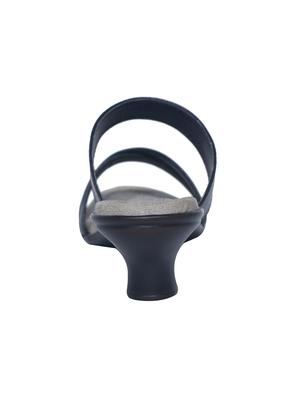 black slip on sandals - 15416723 - Standard Image - 3
