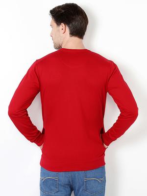 red cotton t-shirt - 15417187 - Standard Image - 3