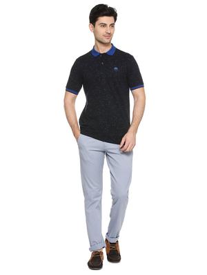 grey cotton blend chinos casual trouser - 15417466 - Standard Image - 3