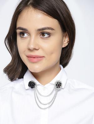 silver brooch - 15417983 - Standard Image - 3