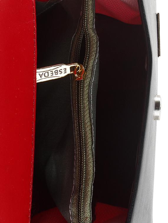 red leatherette (pu) regular sling bag - 15418173 - Zoom Image - 3