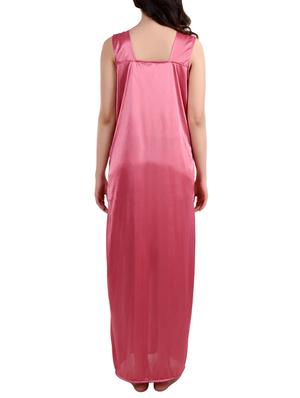 square neck bow detail nighty - 15418352 - Standard Image - 3