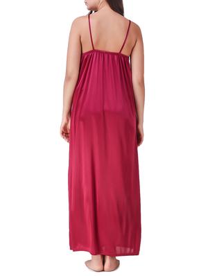 frill trim cami nighty - 15418364 - Standard Image - 3