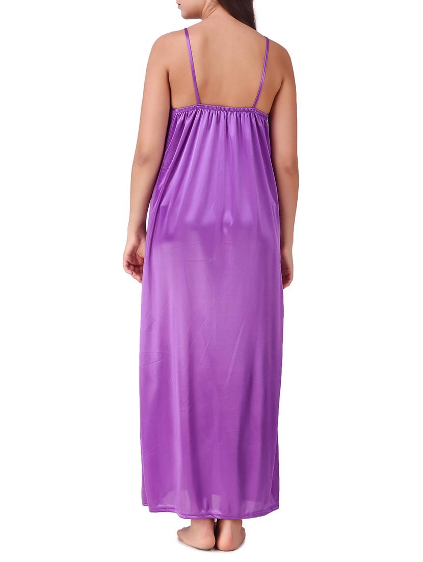 frill trim cami nighty - 15418366 - Zoom Image - 3
