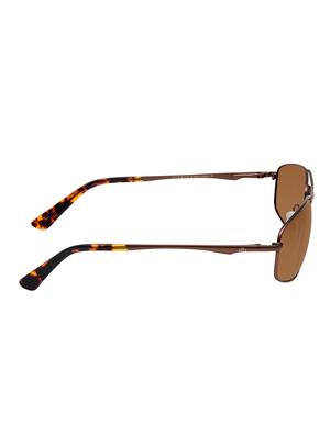 David Blake Brown Rectangular Polarized Uv Protected Sunglass - 15418684 - Standard Image - 3