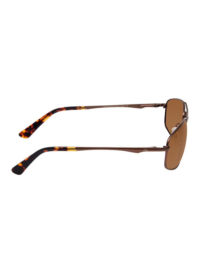David Blake Brown Rectangular Polarized Uv Protected Sunglass - 15418684 - Zoom Image - 3
