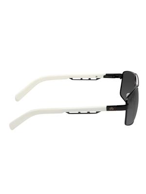 David Blake Black Rectangular Polarized Uv Protected Sunglass - 15418685 - Standard Image - 3
