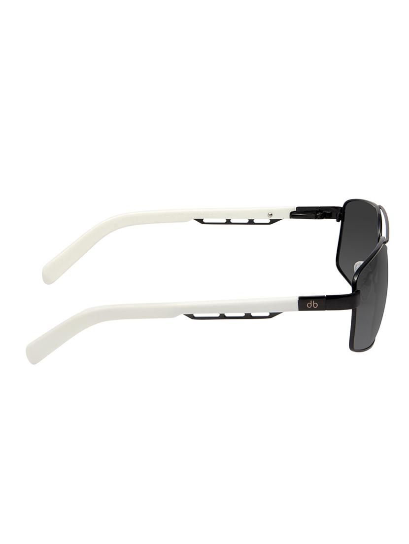 David Blake Black Rectangular Polarized Uv Protected Sunglass - 15418685 - Zoom Image - 3