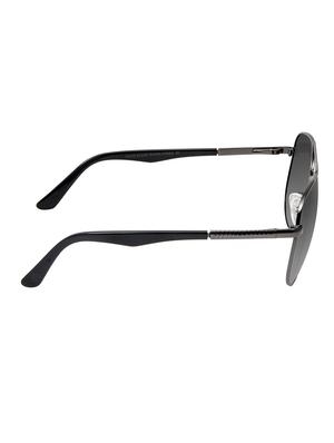 David Blake Grey Aviator Polarized Uv Protected Sunglass - 15418793 - Standard Image - 3