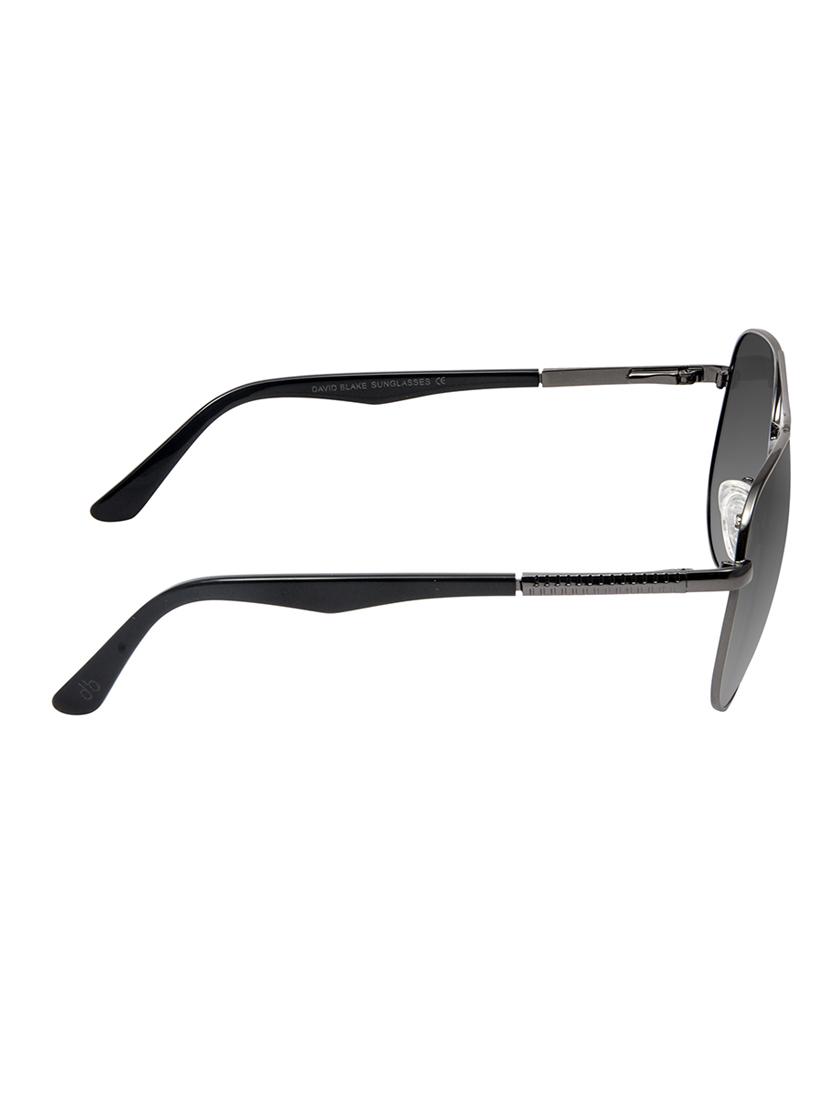 David Blake Grey Aviator Polarized Uv Protected Sunglass - 15418793 - Zoom Image - 3