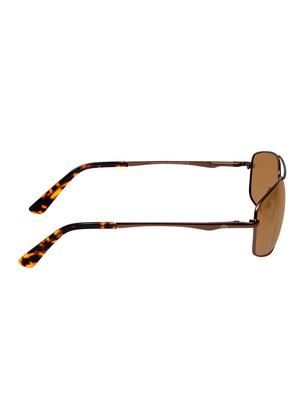 David Blake Brown Rectangular Polarized Uv Protected Sunglass - 15418801 - Standard Image - 3