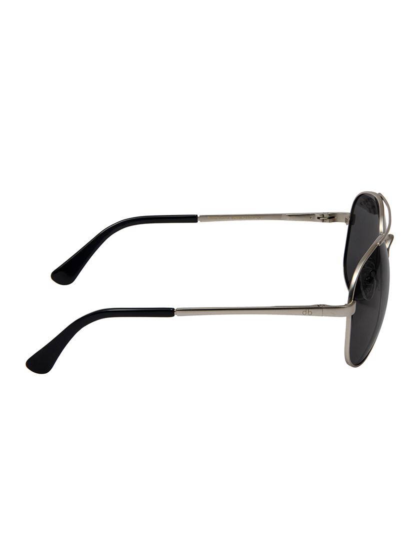 David Blake Grey Aviator Polarized Uv Protected Sunglass - 15418802 - Zoom Image - 3