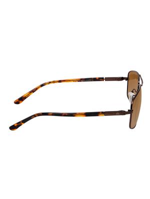 David Blake Brown Rectangular Gradient Polarized Uv Protected Sunglass - 15418811 - Standard Image - 3