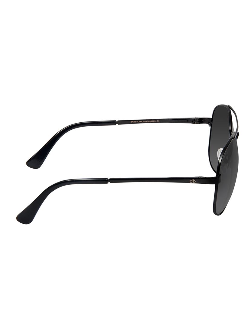 David Blake Black Aviator Polarized Uv Protected Sunglass - 15418816 - Zoom Image - 3