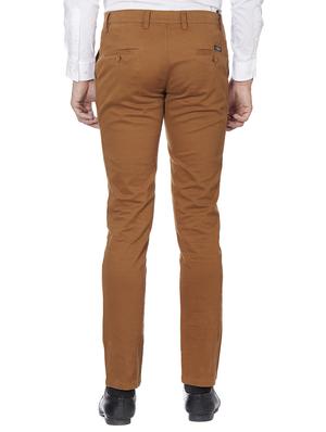brown cotton chinos - 15418908 - Standard Image - 3