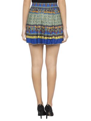 printed flared mini skirt - 15419119 - Standard Image - 3