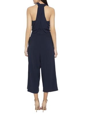 Halter neck 3/4th jumpsuit - 15419152 - Standard Image - 3